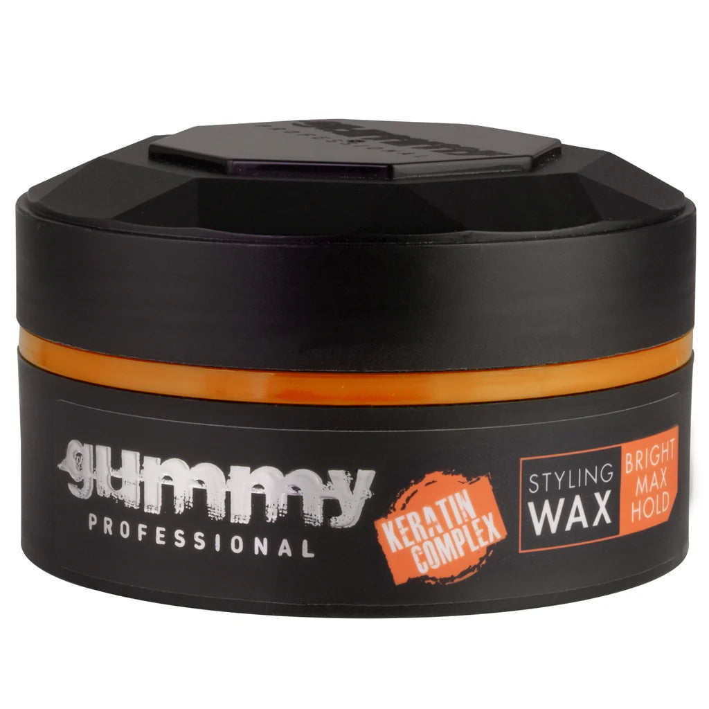 Gummy Styling Wax – 150ml Bright Max Hold - Orange