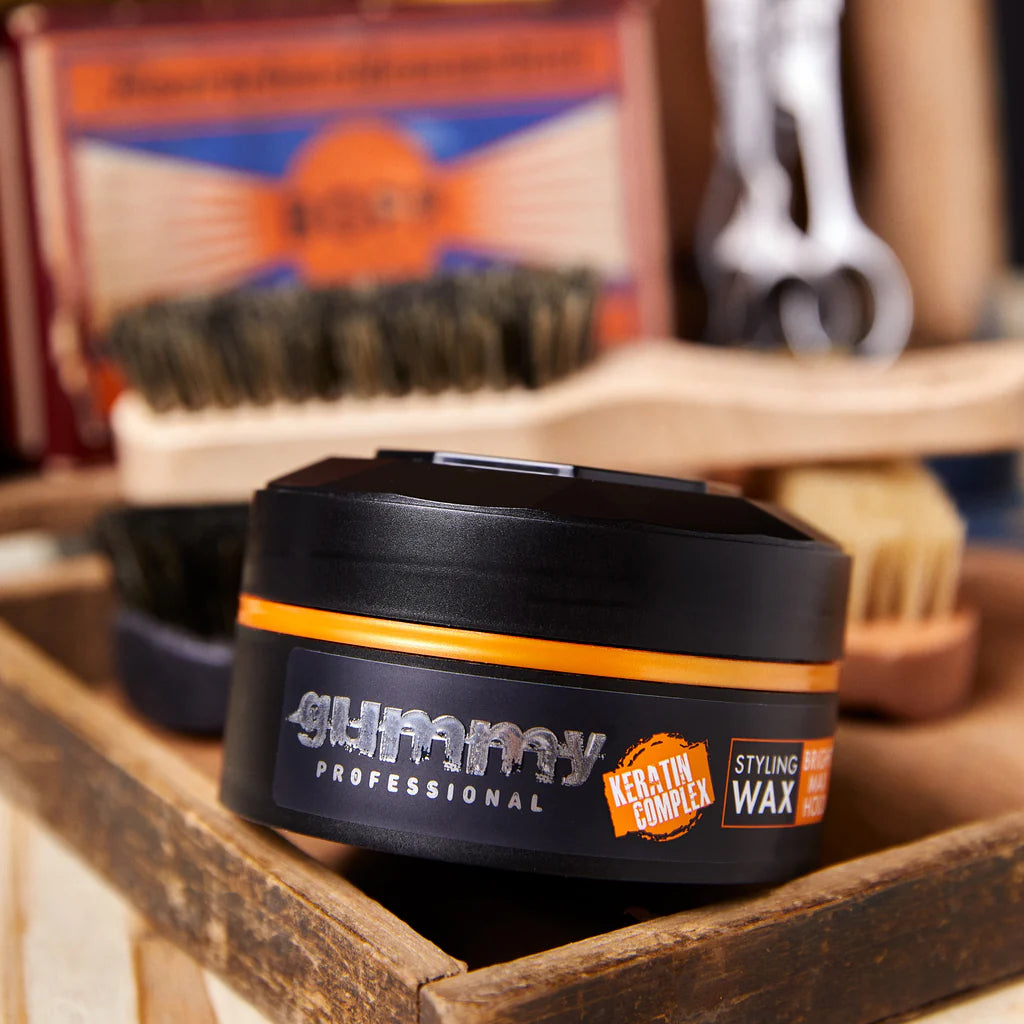 Gummy Styling Wax – 150ml Bright Max Hold - Orange