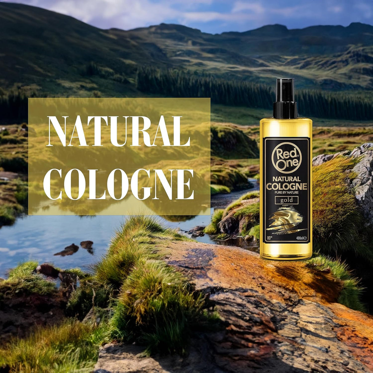 RedOne Aftershave Cologne Gold – 400ml