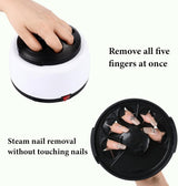 Electric Steam Nail Gel Remover Machine – 36W UV Polish Steamer for Home & Salon NBHS