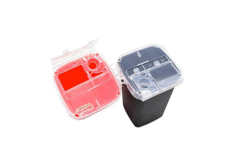 Razor Blade Disposal Container Black