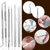 7-Piece Ingrown Toenail Pedicure Tool Kit – Stainless Steel Nail Care & Pain Relief Set NBHS