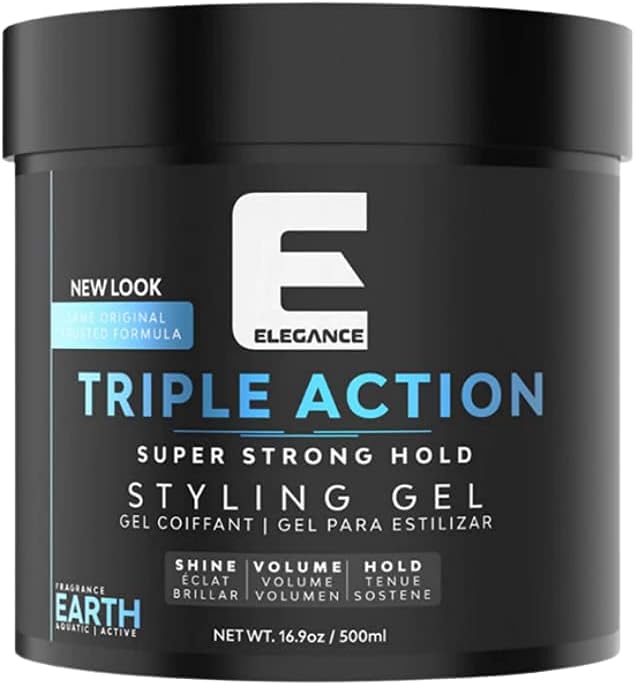 Elegance Triple Action Hair Gel – 1000ml Blue