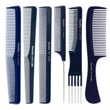 Dateline Professional Blue Celcon 510 Metal Tail Comb – 20cm