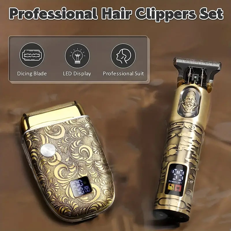 Hairshop Beard Trimmer Electric Foil Shaver Set
