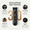 MANSCAPED Lawn Mower 3.0 Plus – Waterproof Groin & Body Trimmer Mens Gift Set NBHS