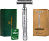 Vikings Blade Vulcan Safety Razor – Double Edge with Luxury Case Father's Day