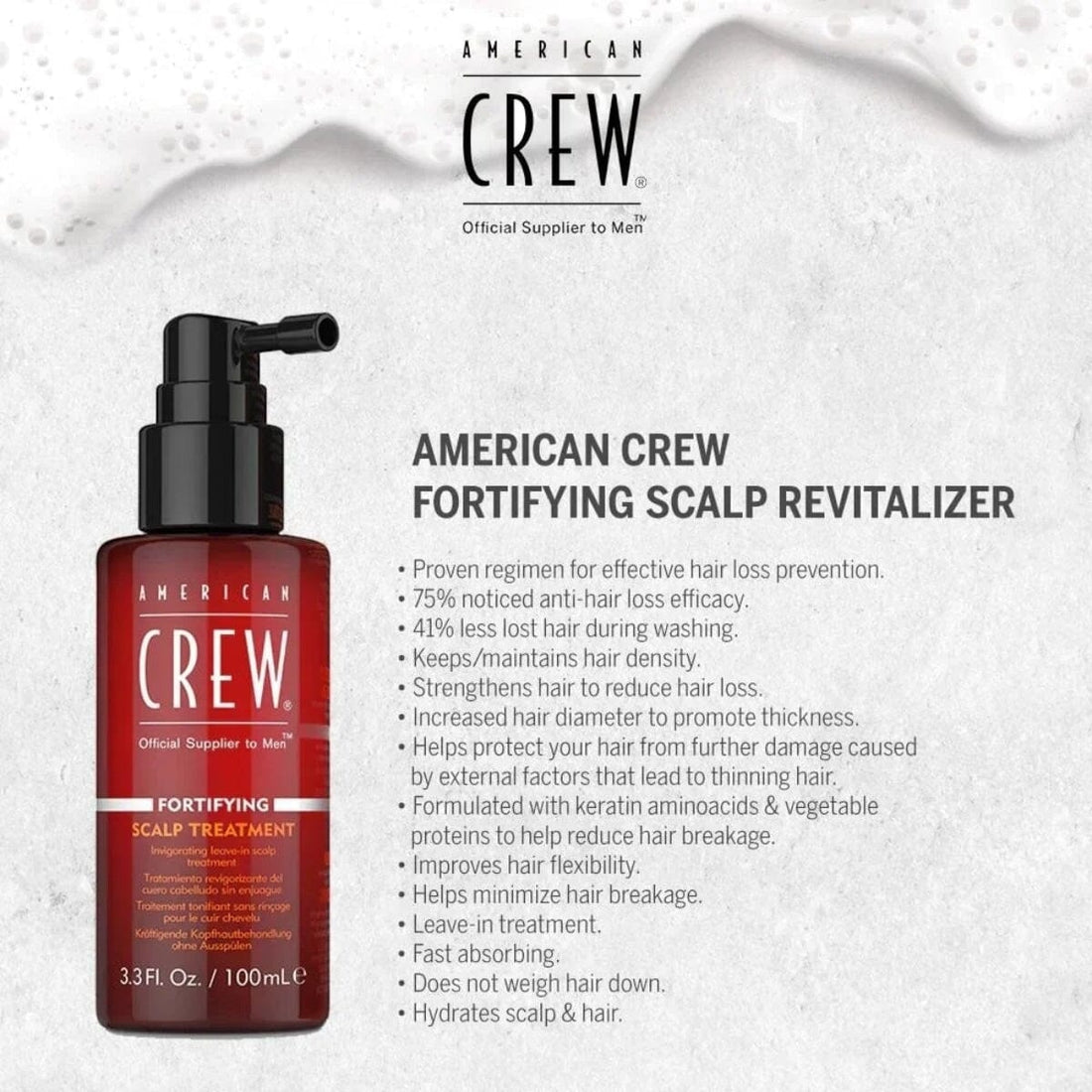 American Crew Fortifying Scalp Revitalizer – 100ml