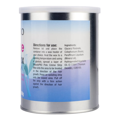 BeautyPRO Pink Créme Strip Wax 800g – Gentle Hair Removal Wax