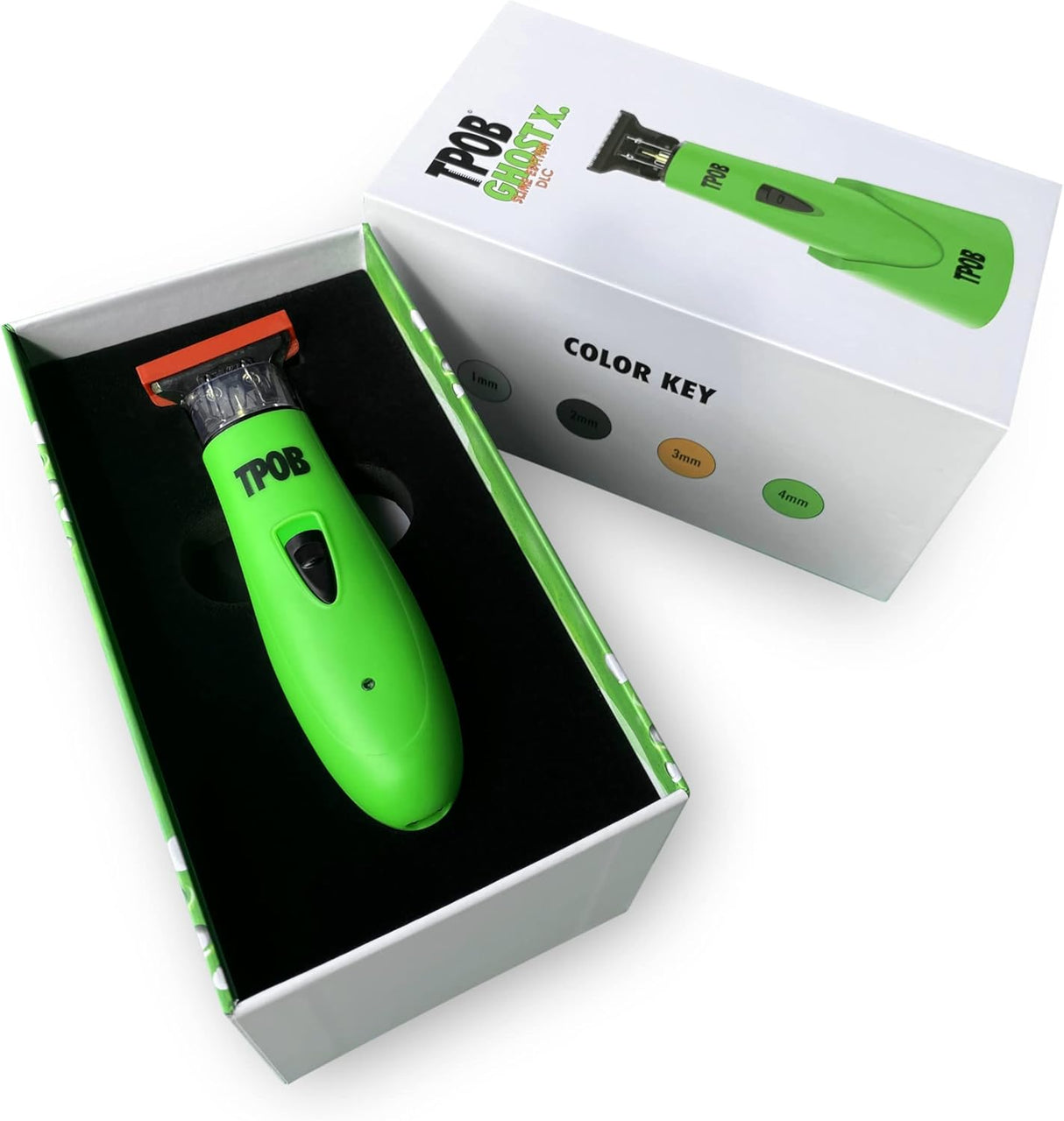 TPOB Ghost X Professional Beard & Hair Trimmer – Slime Green NBHS