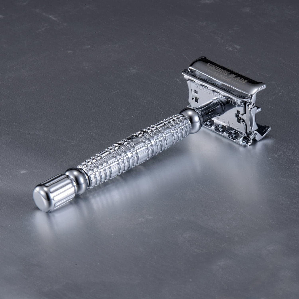 Vikings Blade Vulcan Safety Razor – Double Edge with Luxury Case Father's Day
