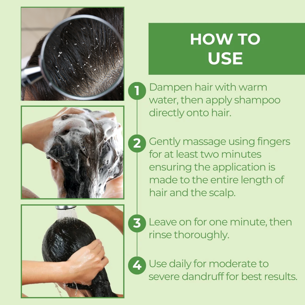 Glorie Anti Dandruff Shampoo And Vit E 500ml