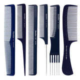 Dateline Professional Blue Celcon 501 Fine Plastic Tail Comb 20cm