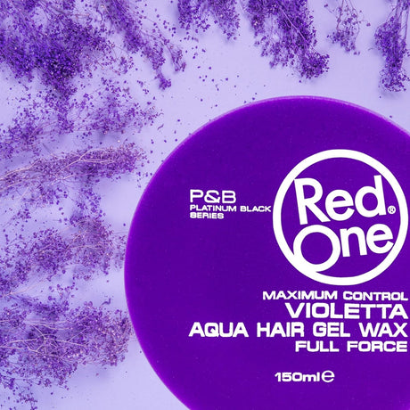 6x RedOne Purple Hairstyling Wax full force Red One 150ml
