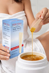 More For You Wooden Wax Spatulas 100pcs – Hair Removal Applicators