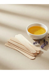 More For You Wooden Wax Spatulas 100pcs – Hair Removal Applicators
