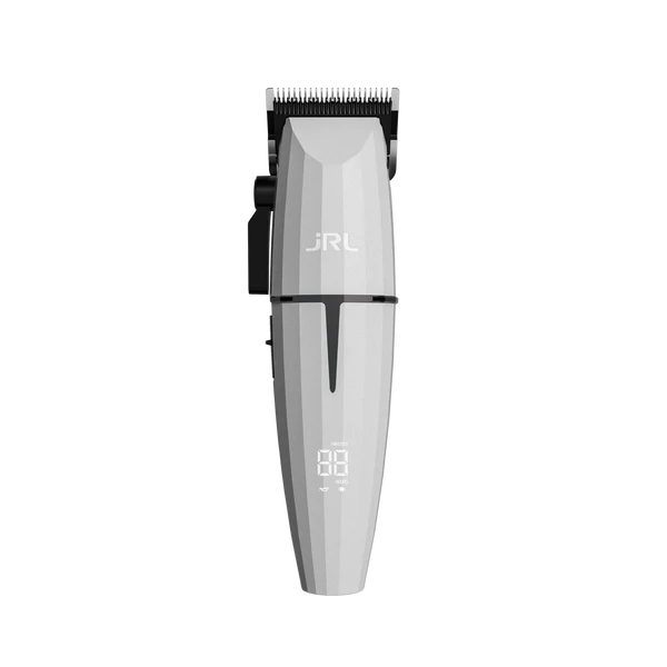 JRL Onyx White Ghost II Professional Clipper, Trimmer and Shaver Trio Kit