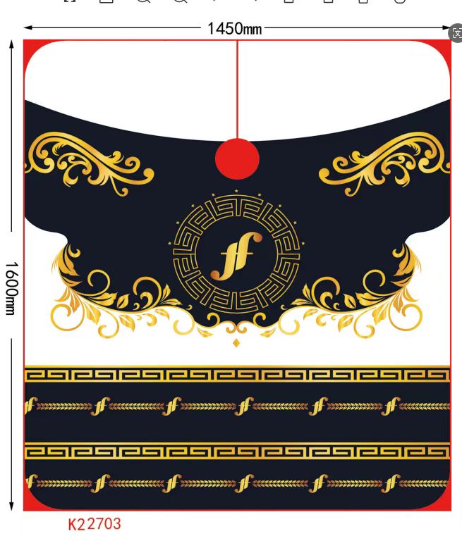 Cillo Barber And Hairdressing Cutting Capes Vintage White