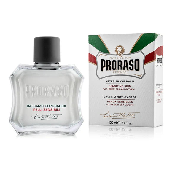 Proraso Green Tea & Oatmeal Sensitive Aftershave Balm 100ml