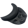 Silicon Basin Neck Rest Rubber (Black) - H45