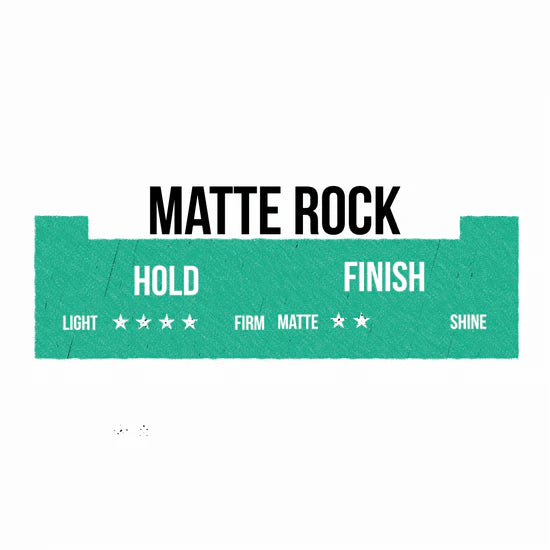 Instant Rockstar Duet Pack - Matte Rock - Medium Hold Matte Styling Wax - 2 X 100ML