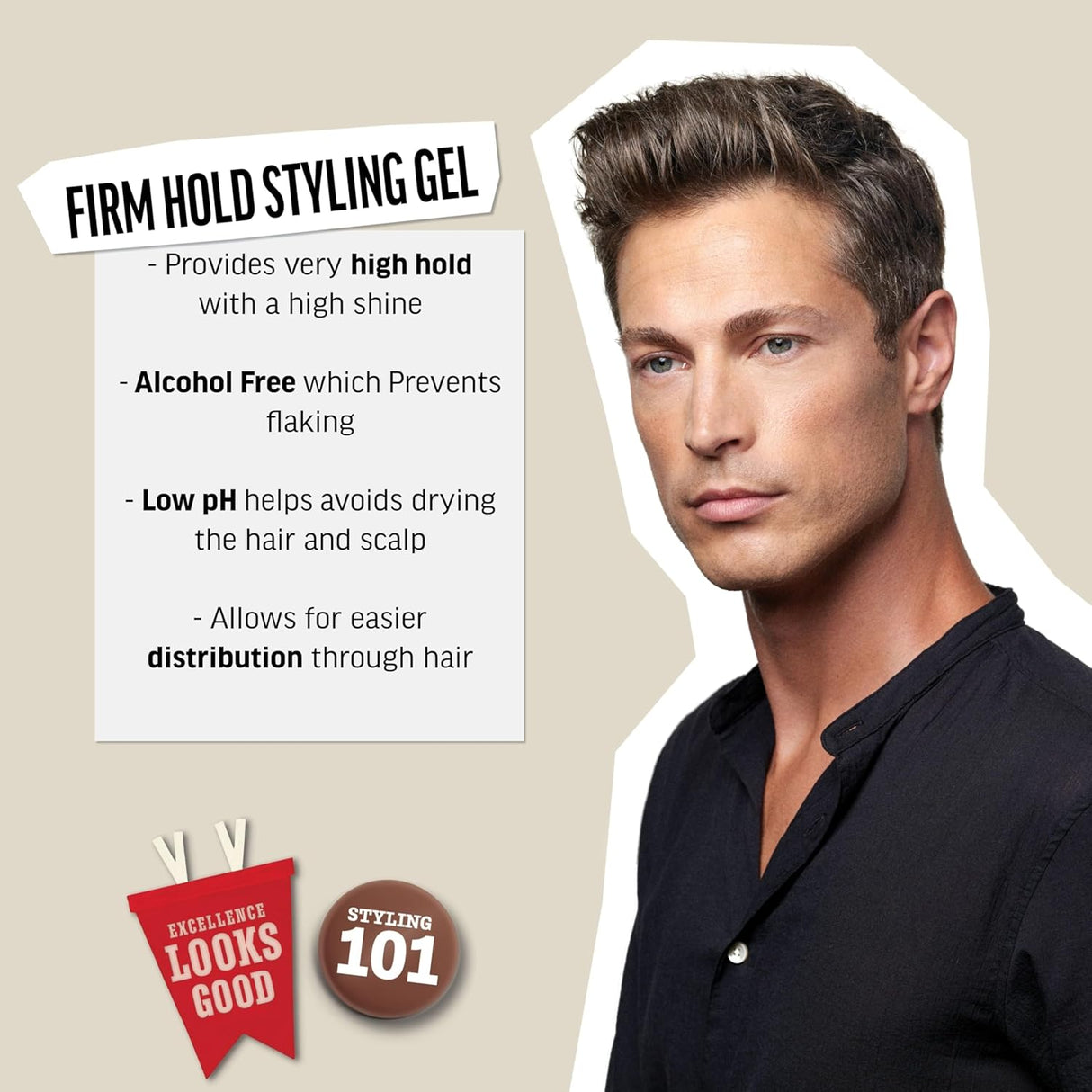 American Crew Firm Hold Hair Styling Gel 250ml