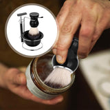 NBHS 5-Piece Wet Shaving Kit – Safety Razor, Brush, Bowl & Stand Gift Set