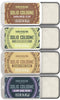 NBHS Solid Cologne 4-Pack – Cedar, Vetiver, Sandalwood Men's Gift Set