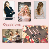 3-in-1 Ceramic Curling Iron Set – Interchangeable Curlers for Smooth, Lasting Curls NBHS