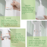 300ml Barber Empty Misky Water Spray Bottle Trigger Sprayer