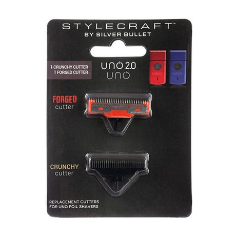 StyleCraft Uno 2.0 Shaver Replacement Cutter – Crunchy & Forged Blades