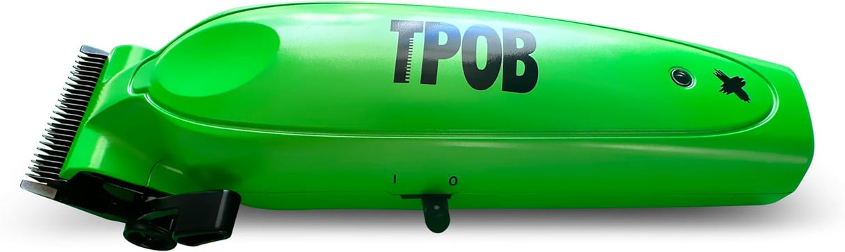 TPOB X Digital Brushless Clipper – Slime Green Professional XO Blade Edition NBHS