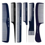 Dateline Professional Blue Celcon Styling Comb 17.5cm - 400