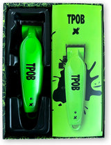 TPOB X Digital Brushless Clipper – Slime Green Professional XO Blade Edition NBHS