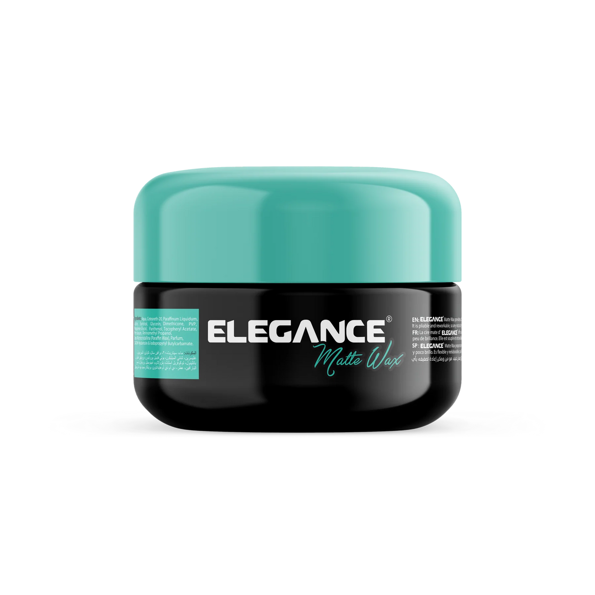 Elegance Hair Styling Matte Clay Wax – 100ml Light Blue