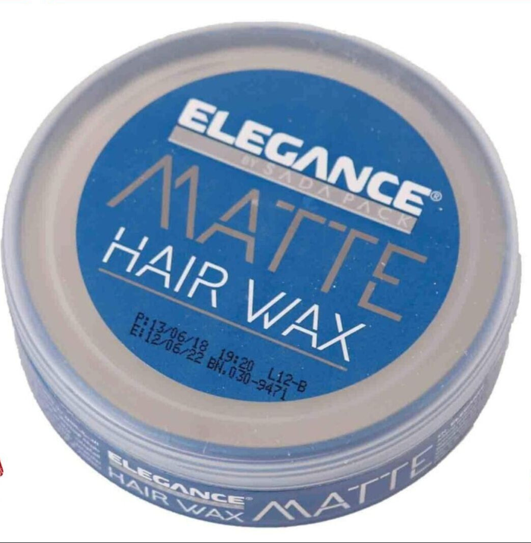 Elegance Hair Matte Styling Wax Style For Men Sadapack 140g