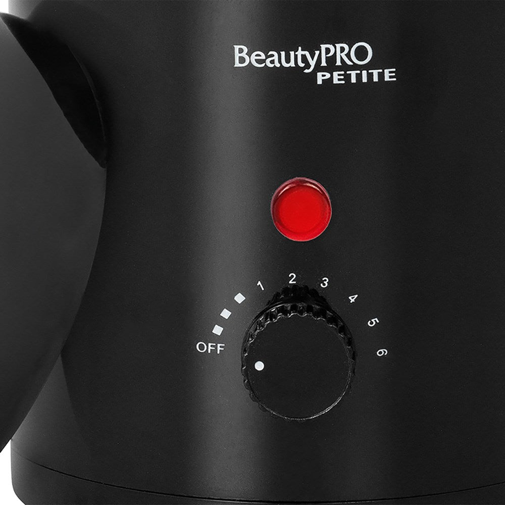 BeautyPRO Petite Wax Heater 200cc – Black Professional Wax Pot