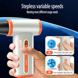 150,000 RPM Mini Air Duster – USB-C Rechargeable Jet Blower for PC & Car