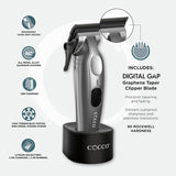 Cocco Veloce Pro Hair Clipper – Matte Grey Professional Cordless
