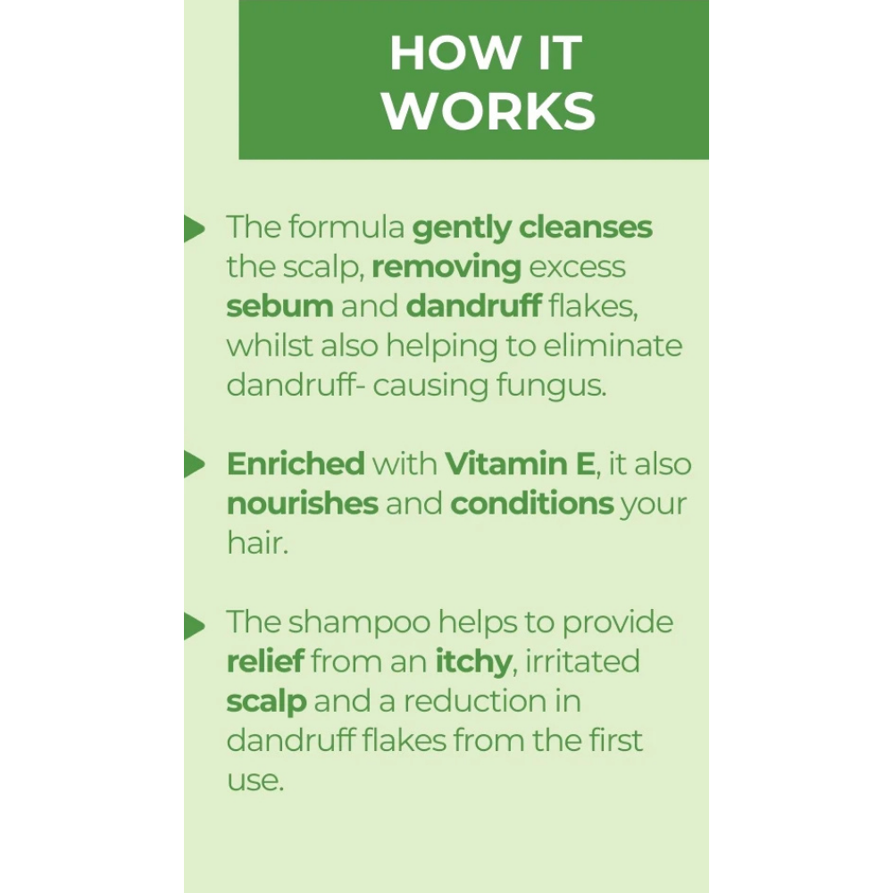 Glorie Anti Dandruff Shampoo And Vit E 500ml