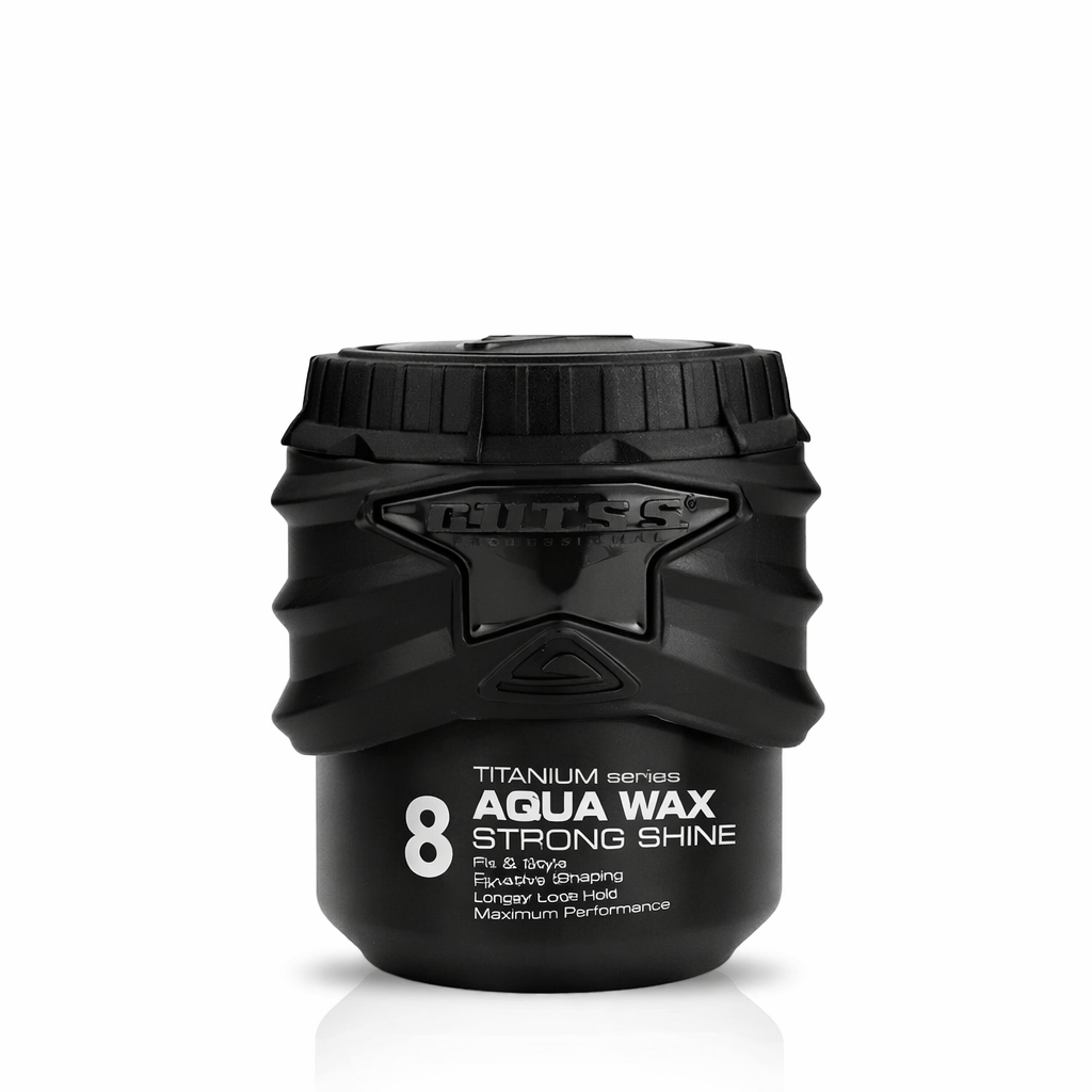 GUTSS Aqua Wax Strong Shine No.8 – High Gloss Finish & Strong Hold (150ml)