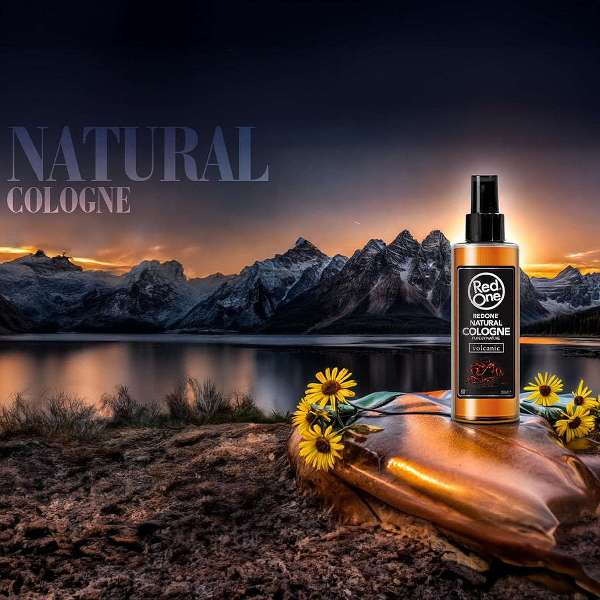 RedOne Aftershave Cologne – After Shave Volcanic 150ml