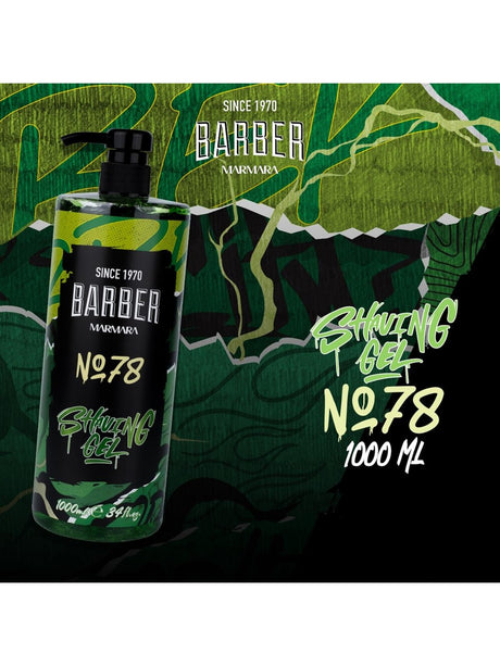 Marmara Barber Shaving Gel No78 - 1000ml