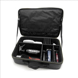 White Barber Supply Bag with Black Logo – Durable, Stylish & Lightweight