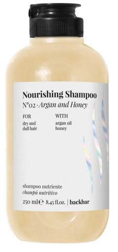 Farmavita Backbar Nourishing Shampoo N°02 - Argan and Honey 250ml