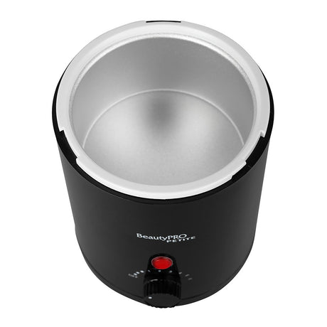 BeautyPRO Petite Wax Heater 200cc – Black Professional Wax Pot