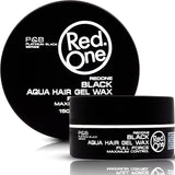 3 x RedOne Black Aqua Hair Styling Wax Full Force | 150 ml | Red One Wax
