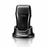 SVAS Double Foil Electric Shaver For Men - Cordless Black DLC Blades