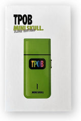 TPOB Mini Skull Single Shaver – Slime Green Pocket Shaver with Turbo 9000 RPM Motor NBHS