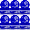 6x RedOne Blue Hairstyling Wax full force Red One 150ml